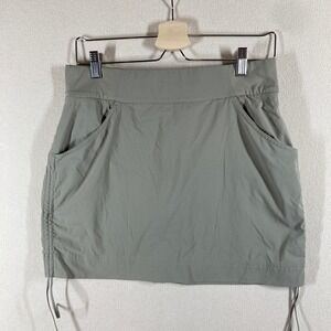 Columbia All Season Casual Skort Sz Med Tan Outdoor Gorpcore Golf Pickleball